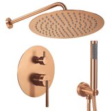 REA Bath Komplet za tuširanje za vgradnjo Argon Brush Copper + BOX | Shoptok.si