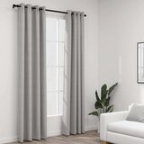  Zavjese za zamračivanje s prstenima 2 kom sive 140 x 245 cm | shoptok.hr