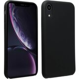AVIZAR Poltrda silikonska zašcitna torbica z mehkim zakljuckom na dotik - crna str. Apple iPhone XR, (20599405) Cene
