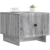  Klubska miza Siva Sonoma 49 x 50 x 40 cm Inženirski les, (5000295517) | Shoptok.si