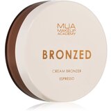 MUA Makeup Academy Bronzed kremasti bronzer odtenek Espresso 14 g Cene