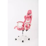 S1G gejmerska stolica - belo roze | ePonuda.com