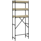  Polica za perilicu rublja boja hrasta 67x25x163 cm drvena | shoptok.hr