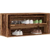 vidaXL Klupa za cipele boja staro drvo 100x35x45 cm konstruirano drvo | shoptok.hr