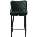 Unique Furniture Zelen žameten barski stol (višina sedeža 77 cm) Ottowa – | Shoptok.si