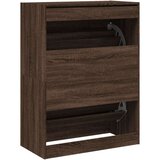 Ormarić za cipele s 2 ladice smeđa boja hrasta 80 x 42 x 108 cm | shoptok.hr