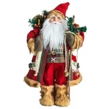 Santa, Deda Mraz, crvena, 45cm ( 740834 )