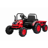 Lean_Toys Traktor s prikolico 12v Rdeča ben Cene