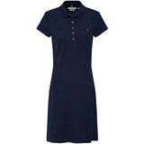 Tommy Hilfiger Obleka &#039;HERITAGE SLIM POLO DRESS&#039; temno modra cene