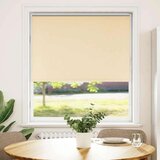 vidaXL Rolo zavjesa Blackout Bež 105x150 cm Širina tkanine 100,7 cm | shoptok.hr