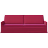 SOFA za 3 osobe Vinska crvena 220 x 81 x 82 cm Bar&amp;scaron;un Slike