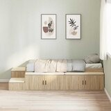  Krevet s ladicama Sonoma hrast 80 cm Konstruirano drvo | shoptok.hr