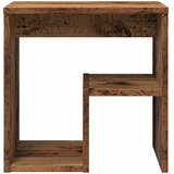  Noćni ormarić boja staro drvo 40x30x40 cm od konstruiranog drva | shoptok.hr