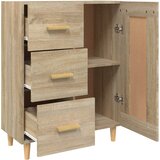  Komoda boja hrasta sonome 69,5x34x90 cm od konstruiranog drva | shoptok.hr