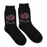 B.Fortuna ženske volnene nogavice Nordic Rose - Črna | Shoptok.si