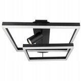  LED plafonska svetiljka LED/38W/230V + 1xGU10/30W crna | Eponuda.com