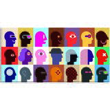 Pintdecor Zidni ukras Abstract face | shoptok.hr