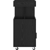  kolica Crni hrast 50 x 41 x 89 cm Konstruirano drvo | shoptok.hr