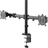 Smart Dual black stolni nosač za monitor 33 cm (13") - 81,3 cm (32") crna podesiv po visini, nagibni + rotir