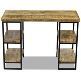 vidaXL Uredski Stol Drvo Manga 110x50x76 cm | shoptok.hr