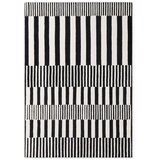 Elle Decoration Crno-bijeli ručno rađen vunen tepih 200x290 cm Stryve Pulse – Cijene