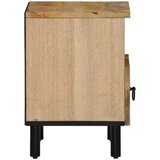 vidaXL Nočna omarica 40x33x46 cm trden mangov les | Shoptok.si