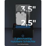 Icybox docking & clone postaja za 2,5" in 3,5" diske IB-1232CL-U3 | Shoptok.si