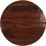 Stolna ploča Ø 80 x 3,8 cm okrugla od masivnog obnovljenog drva | shoptok.hr