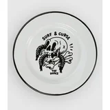 Surf And Curse Enamel Plate multicolor