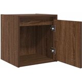 Zidni noćni ormarići 2 kom smeđa boja hrasta 38x34x40 cm | Eponuda.ba