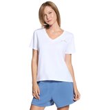 Skechers Signature V-neck Tee TP167-WHT | shoptok.hr