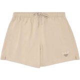 Emporio Armani Beach Two Tone Eagle Swim Short Beige Bež Cijene