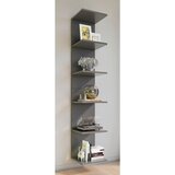MID.YOU Stenski Regal Lazas, Siva | Shoptok.si
