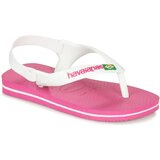 Havaianas BABY BRASIL LOGO II Ružičasta Cijene