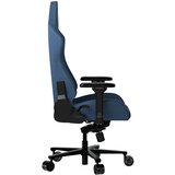Lorgar ace 422, gaming chair, anti-stain durable fabric, 1.8 mm metal frame, multiblock mechanism, 4D armrests, 5 star aluminium base, Class-4 gas lift, 75mm pu casters, blue LRG-CHR422BL | ePonuda.com
