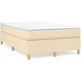 The Living Store Posteljni okvir krem 120x200 cm blago - Box Spring Posteljni Okvir, (21521626) | Shoptok.si