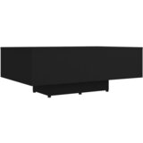 Furnova Klubska mizica črna 85x55x31 cm iverna plošča, (21914583) | Shoptok.si