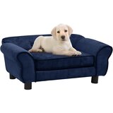 vidaXL Sofa za pse plava 72 x 45 x 30 cm plišana Cijene