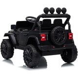 Jeep Rubicon DK-JWR558 24V Black Battery-Powered Vehicle | Eponuda.com