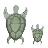 Little Nice Things Zelena otroška vreča za sedenje Turtle – Cene