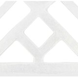  Stalak za suncobran bijeli 44 x 44 x 31 cm od lijevanog željeza | shoptok.hr