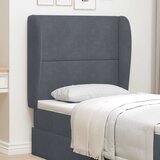  Uši uzglavlja Siva nijansa 80 x 23 x 6 cm Baršun | Eponuda.com