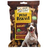 LITTLE CHEF PETIT Poslastica za pse sa rogačem vBiskvit Carob, 150g Cene