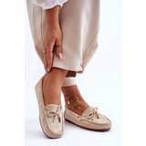 Boto marka niezdefiniowana Women's Suede Moccasins Beige Si Passione | Shoptok.si