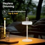  LED prigu&amp;scaron;iva spoljna punjiva dodirna stona lampa GENTLE LED/1,5W/3,7V 3000 mAh IP44 bela Slike