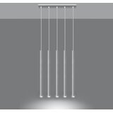 Sollux SL.0468 - visilica na sajli PASTELO 5xG9/8W/230V bela | Eponuda.com