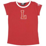 Leone 1947 Majice s kratkimi rokavi Girl T-Shirt Short Sleeves College Rdeča | Shoptok.si