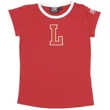 Majice s kratkimi rokavi Girl T-Shirt Short Sleeves College Rdeča