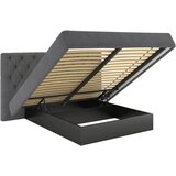 Modern Living Oblazinjena Postelja Pedro, Temno Siva, 160x200 | Shoptok.si
