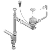 Alveus pvc sifon za korito 1XSP 114-OP pop-up-n eco-kv mtp | Shoptok.si